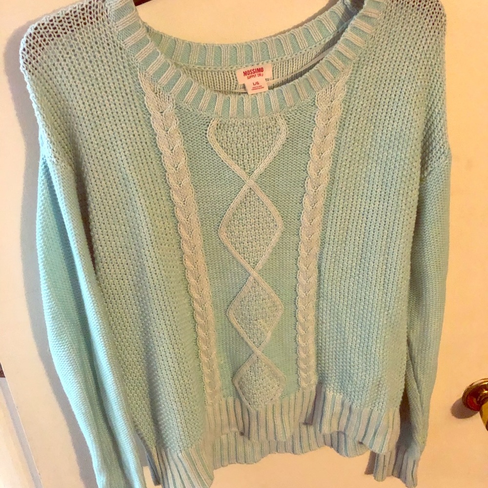 Mossimo Mint Green Sweater